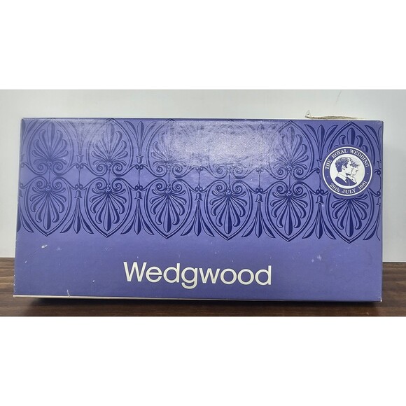 Wedgwood Royal Wedding Lady Diana & Prince Charles 1981 Plate Set Jasperware - Picture 8 of 8